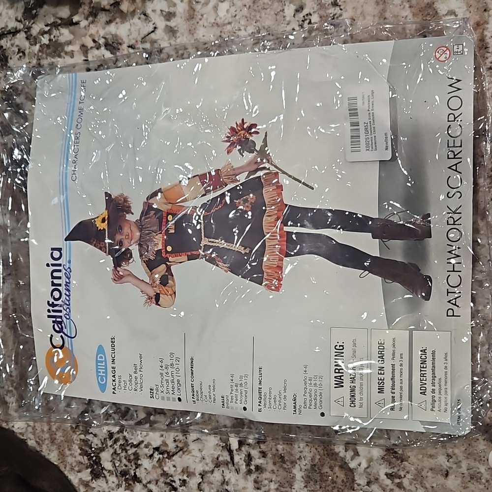 Patchwork scarecrow